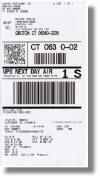 UPS Smart Shipping Label with Document Label